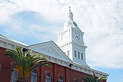 The 1892 Nassau County Courthouse, Fernandina Beach, Florida, US