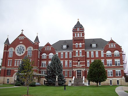 Nazareth Convent and Academy in Concordia, Kansas circa 2007