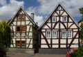 English: Half-timbered building in Nidda Auf dem Graben 24, Nidda, Hesse, Germany