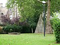 Churchyard around the Church of Saint Anne in Limehouse.