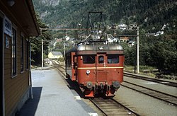 Hardangerbana: Trasé, Historikk, Linjekart