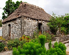 Stone house of the Ivatan people in Batanes, the Philippines