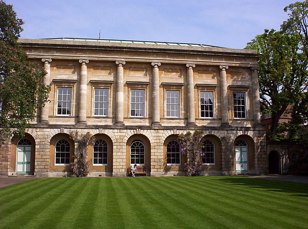 The Senior Common Rooms and Senior Library of Oriel College, Oxford, designed by Wyatt in the 1780s