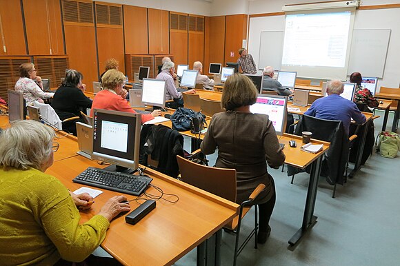 Class held in Municipal Library of Prague