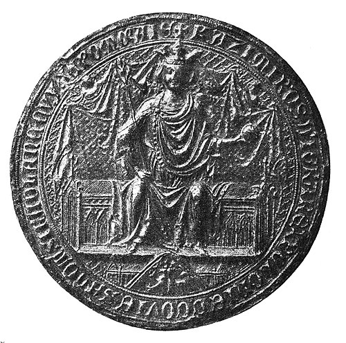 Casimir's depiction on a seal