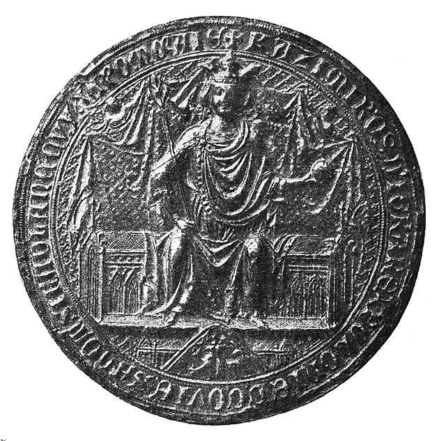 Casimir's depiction on a seal