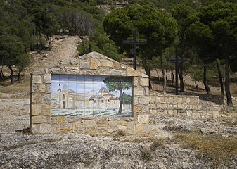 Paraje de Las Cruces, en la actualidad.