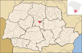 Localização de Grandes Rios no Paraná