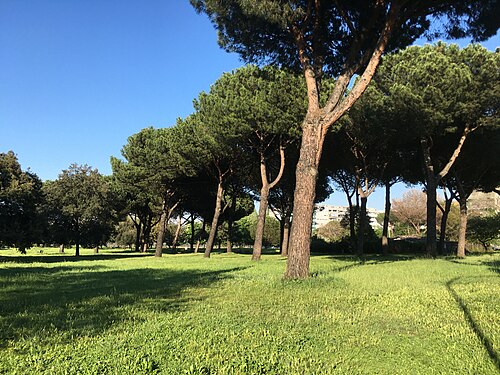 Park of the Solidarietà in Rome