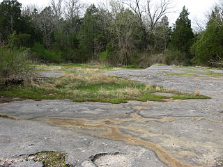 Calcareous glade Calcareous glades occur where bedrock such as limestone occurs near or at the surface, and have very shallow and little soil development.