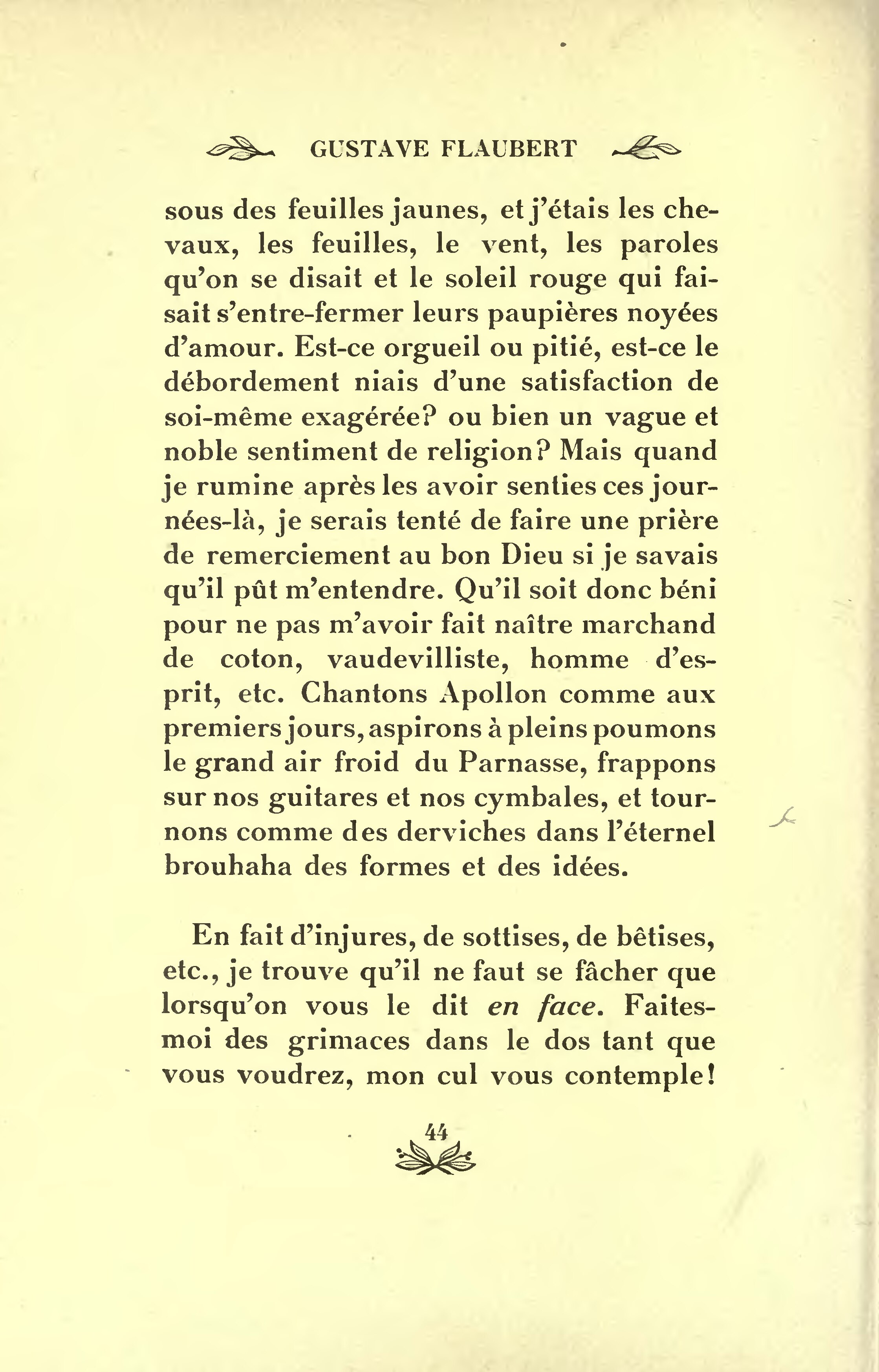 Page:Pensées de Gustave Flaubert 1915.djvu/58 - Wikisource