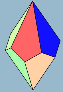 <span class="mw-page-title-main">Trapezohedron</span> Polyhedron made of congruent kites arranged radially