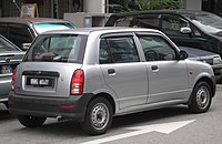 Perodua Kelisa EX 2003-2007 Facelift (Belakang)