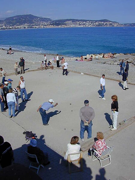 File:Petanque on a beach of Nice.jpg