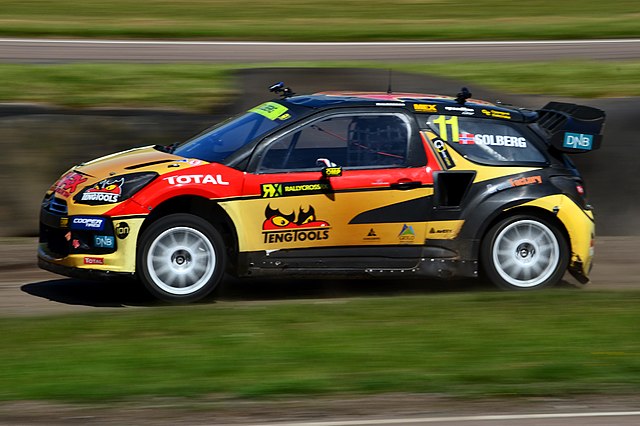 Petter Solberg à Lydden Hill (2014).