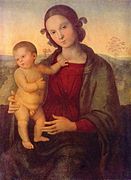 Pietro Perugino, La Virgen con el Niño