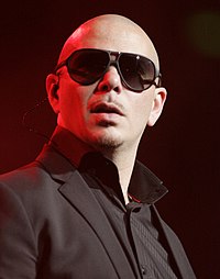 Pitbull the rapper in Sydney, Australia (2012).jpg