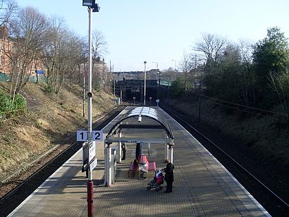 How to get to Pollokshields West with public transport- About the place