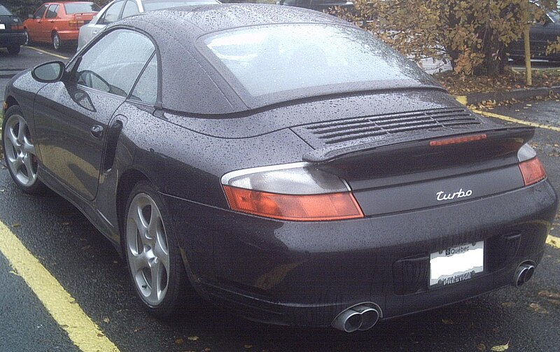 File:Porsche 911 Turbo Rear.JPG