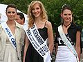 Français : Johanna Moreau Miss Normandie 2008, Claire Vigot Miss Caen 2009, Marie-Line Pardoël,Miss Calvados 2008