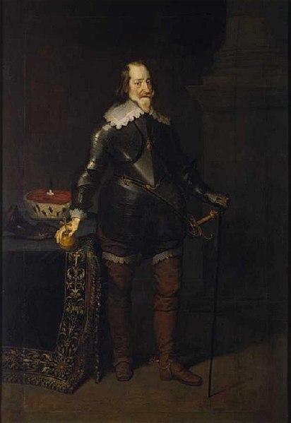 Portrait in armour by Nikolaus Prucker