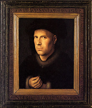<i>Portrait of Jan de Leeuw</i> 1436 painting by Jan van Eyck