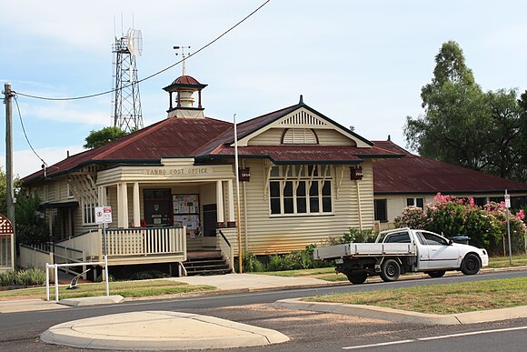 Файл post. Тамбо (Квинсленд). Д В Ландсборо. Post Office 19118.