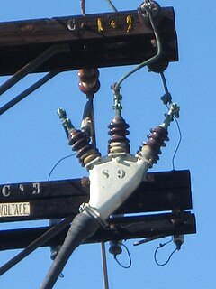 Pothead High-voltage electrical connection device