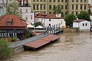 Čeština: Povodně v červnu 2013 na řece Vltava v Praze, Česká republika English: Vltava floods in Juny 2013 in Prague, Czech Republic