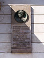 Memorial plaque to Josef Boleslav Pecka