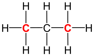 <span class="mw-page-title-main">Primary carbon</span> Carbon atom bound to one other carbon in a molecule
