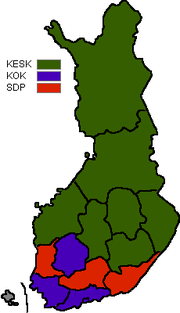 Miniatura per Eleccions parlamentàries finlandeses de 2007