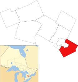 Location of Puslinch within Wellington County