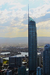 Q1 (building) Tallest building in Australia