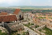 Râșnov city and citadel ruins