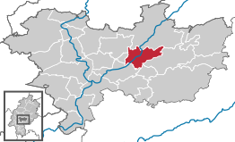 Kaart van Ranstadt