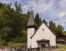 Reformierte Kirche Molinis in Graubünden (Zwitserland) 05.jpg