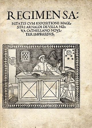 <i>Regimen sanitatis Salernitanum</i> Medieval didactic poem on medical practices