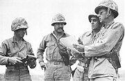 Richard Boyd, James C. Magee Jr. (2nd Bn), Pedro del Valle and Arthur T