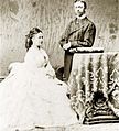 רוברטו הראשון, דוכס פארמה, ורעייתו, מריה פיה, נסיכת שתי הסיציליות