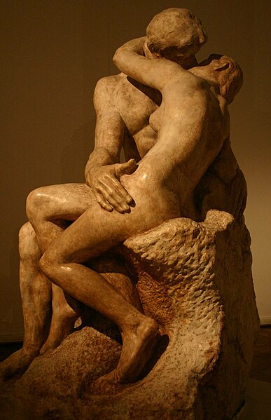 File:Rodin's "The Kiss" in Buenos Aires.jpg