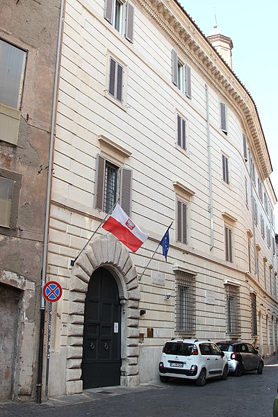 File:Rome Embassy of Poland to the Holy See 2020 P01.jpg