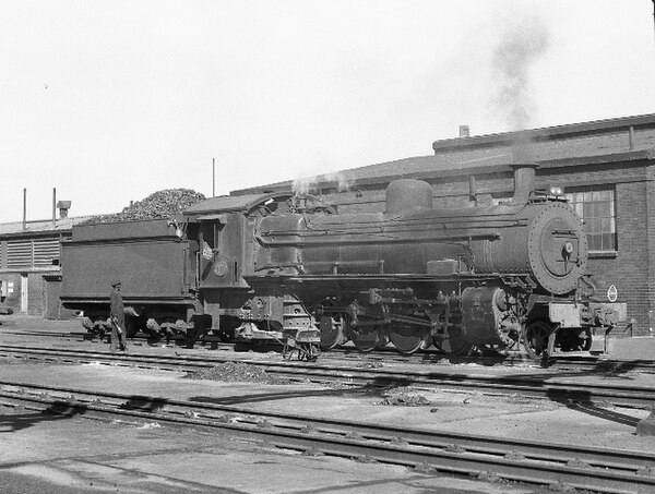 Class 11 no. 933, ex CSAR no. 721, Sydenham, 1973