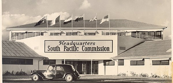 Original SPC HQ in Nouméa