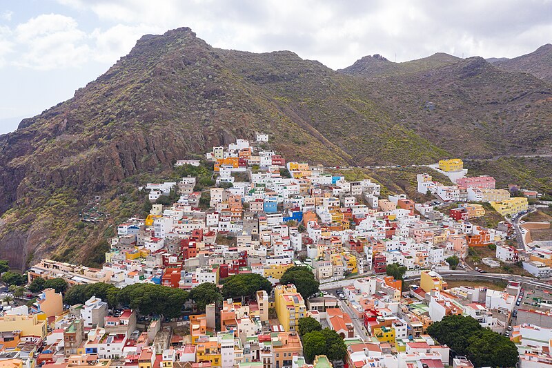 File:San Andrés district at the foot of Anaga Mountains on Tenerife, Spain (48225354087).jpg