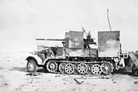 Sd.Kfz.6/3、1942年、エル・アラメインの戦い。