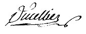 signature de François-Jacques Ducellier