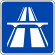 Singapore road sign - Informatory - Expressway begins - Type II.svg