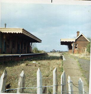 Somersham railway station