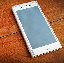 Xperia XZ in Platinum with Style Cover Touch SCTF10 Sony Xperia XZ Platinum with Style Cover Touch case.jpg